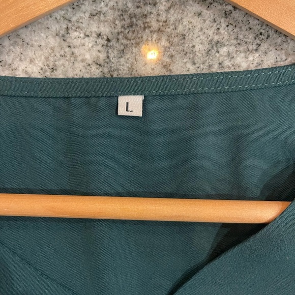 ⭐️SHEIN Emerald Sleeveless tiered Dress - Picture 4 of 5